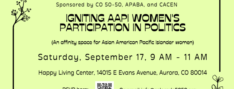 Igniting AAPI Women's Participation in Politics
